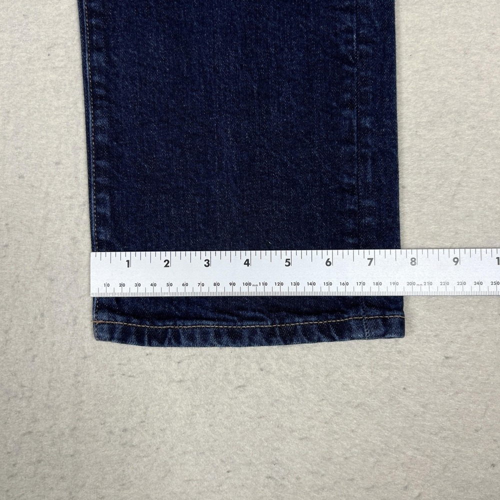 Outerknown S.E.A. Local Straight Jeans Mens 33x34‎ Blue Organic Stretch Denim - Picture 8 of 10